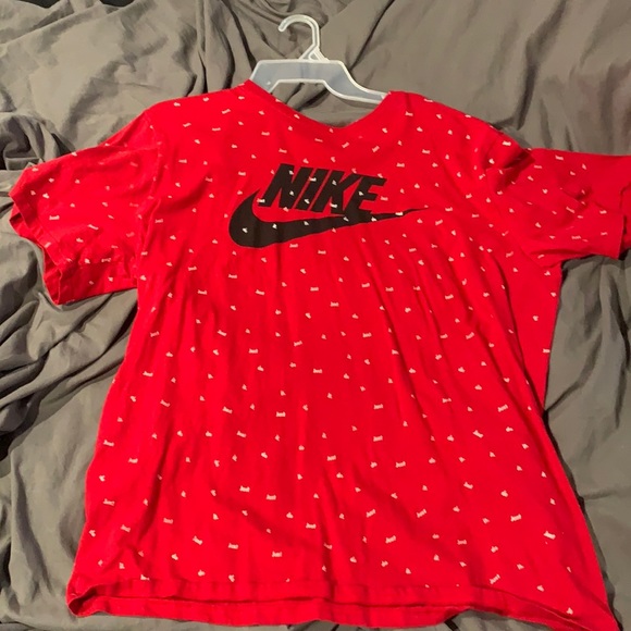 Nike Other - Red Nike just do it T-shirt